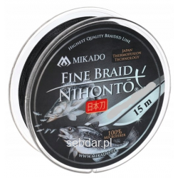 PL.MIKADO NIHONTO FINE BRAID BLACK 0,14 15 M